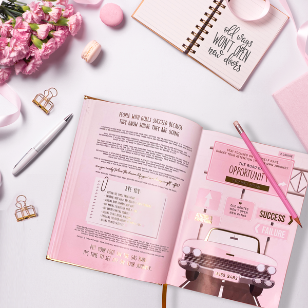 p.louise P. Louise Imma Goal Getter Inspirational Diary