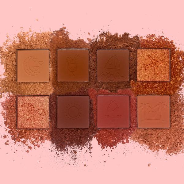 P.louise P.Louise Love Tapes Mini Eyeshadow Palette - Baecation