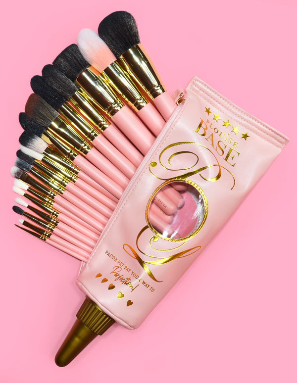 p.louise P.Louise Base Makeup Bag Brush Set