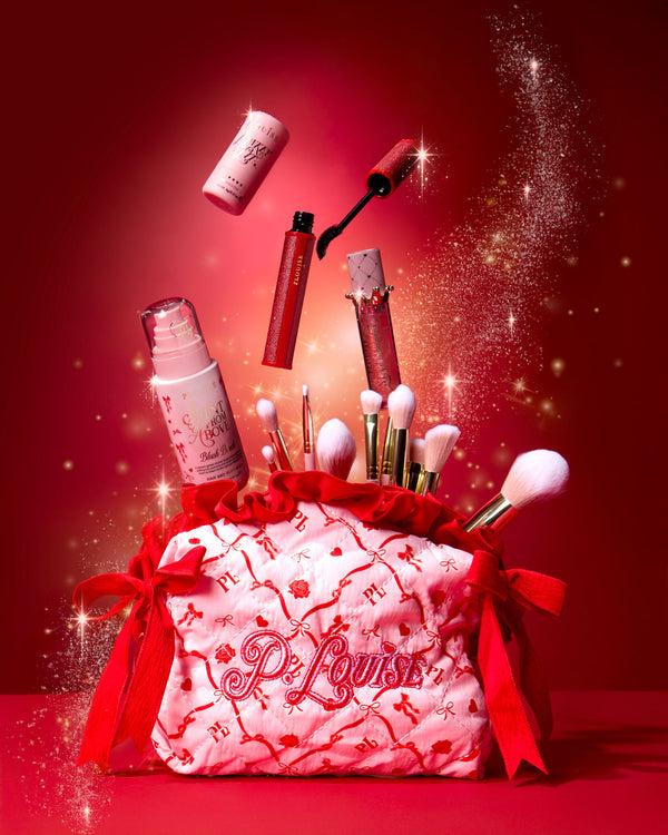 p.louise P.Louise Christmas Bow Makeup Bag