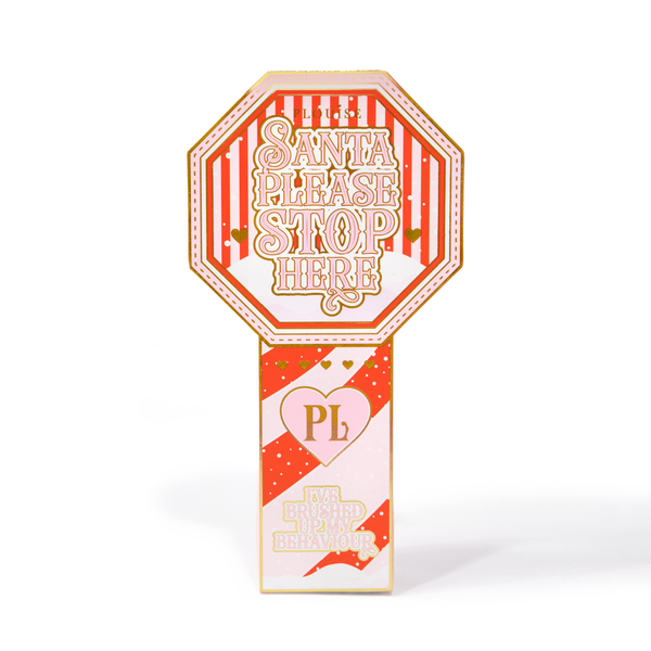 P.louise P.Louise Santa Please Stop Here Mini Brushes
