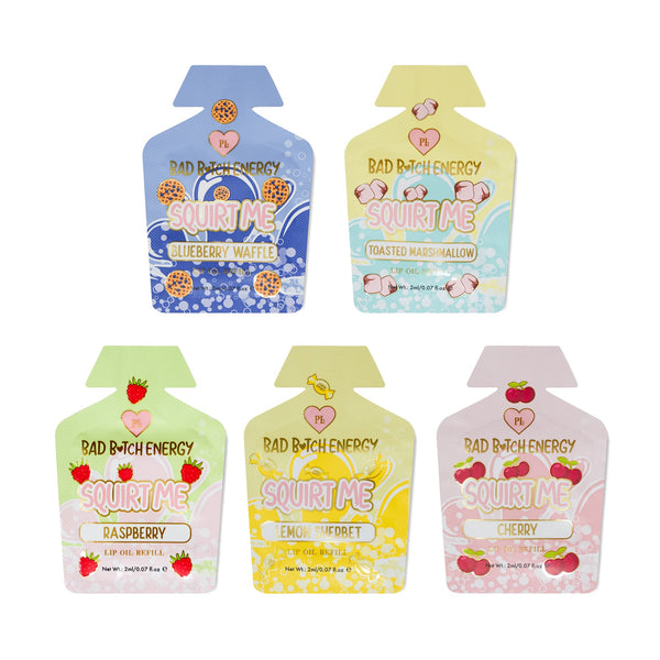 P.louise P. Louise Squirt Me Lip Oil Refill Sachet Packs 2ml