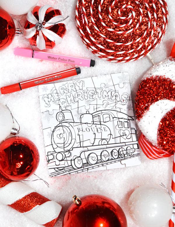 P.louise P.Louise The Missing Piece Colouring Jigsaw Puzzles