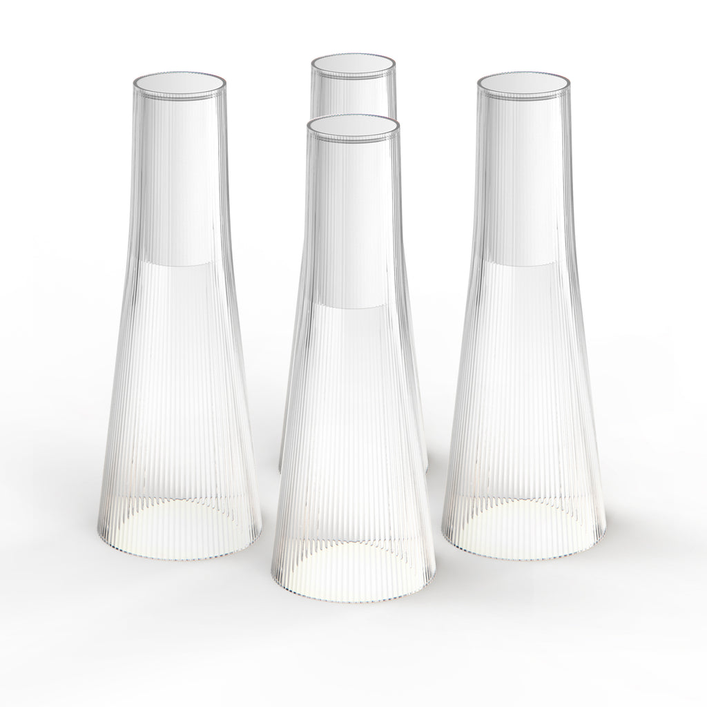 Pablo Designs Candél - 4 PACK Clear/Silver