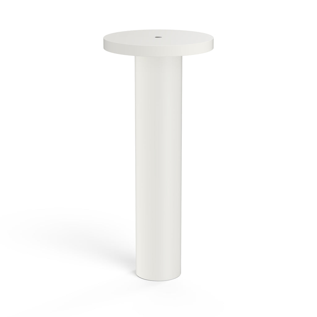 Pablo Designs Luci Table Satin Aluminum