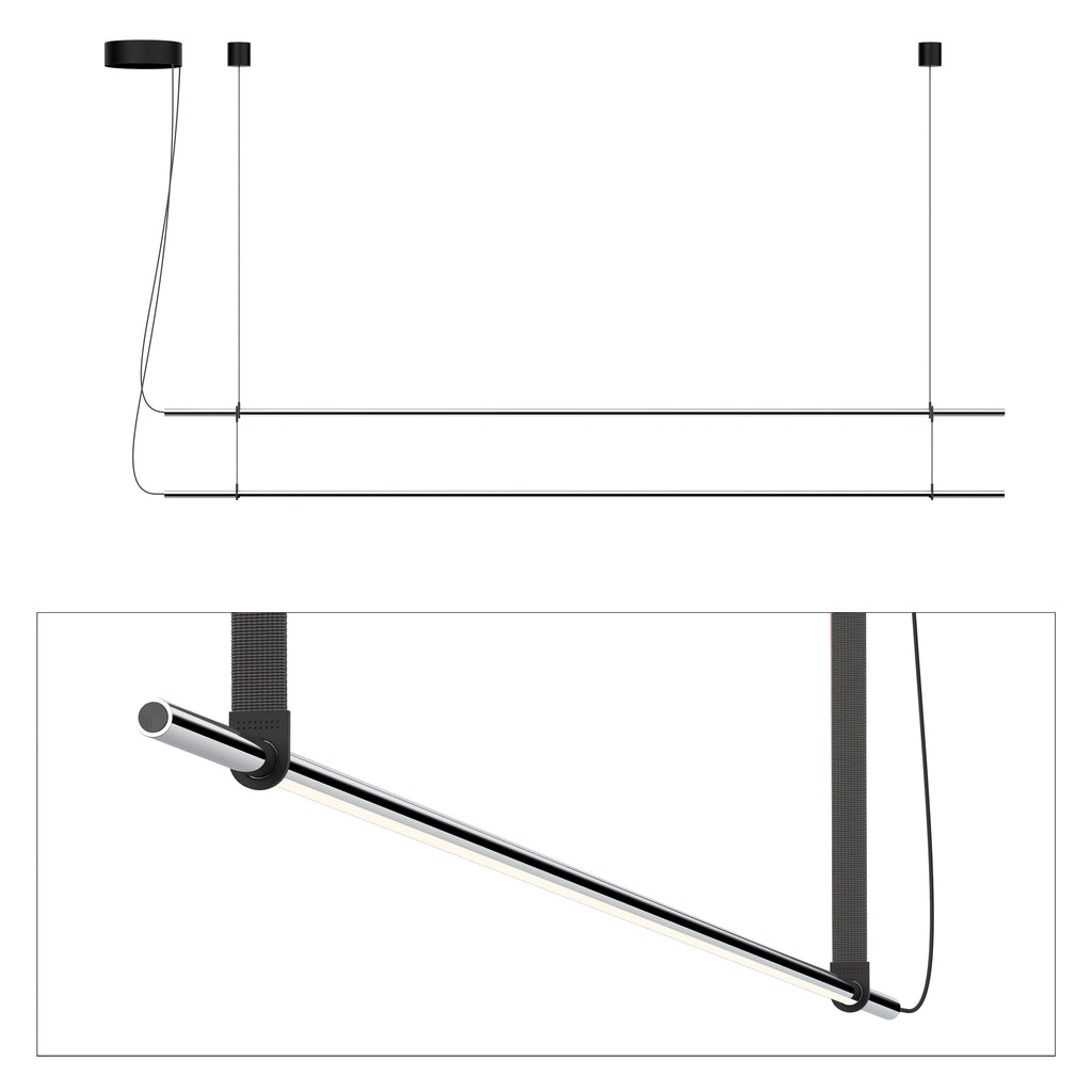 Pablo Designs T.O Pendant 2 Stack Burnt Orange