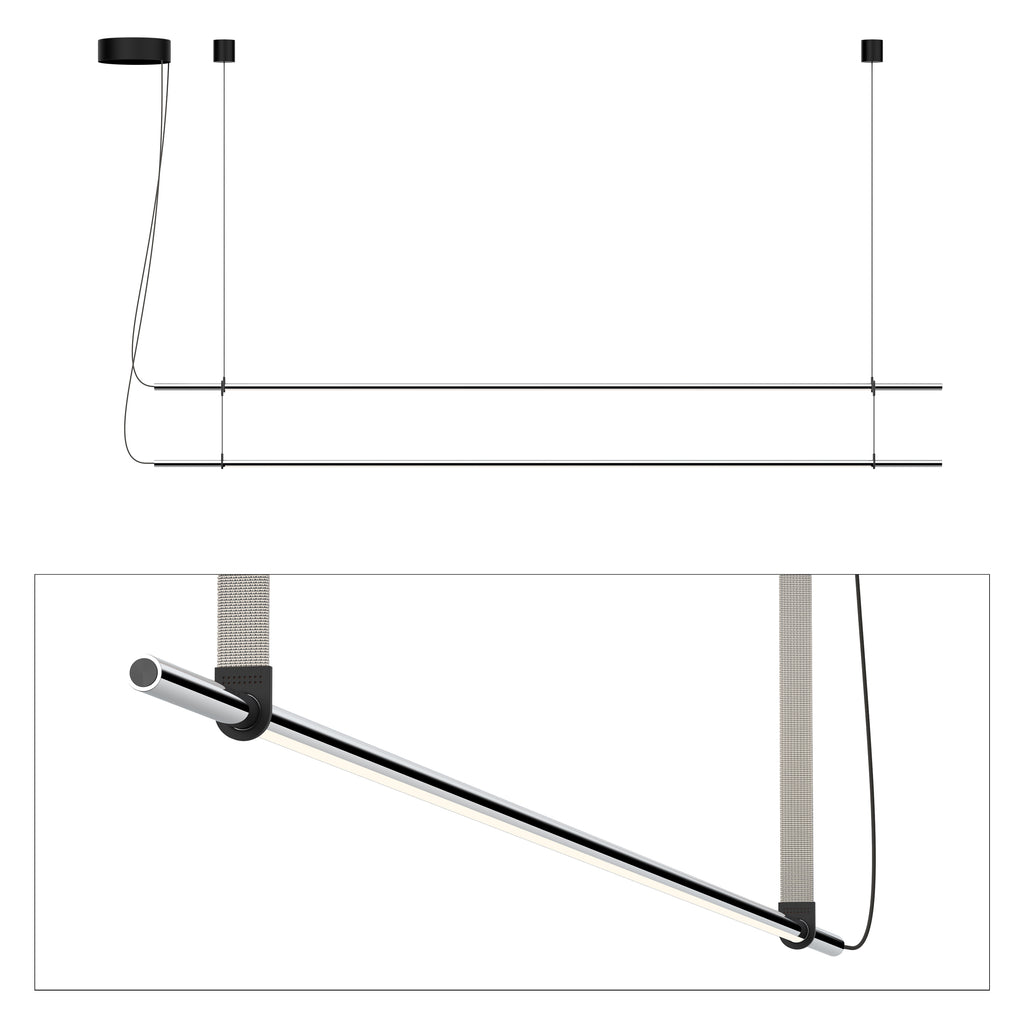 Pablo Designs T.O Pendant 2 Stack Burnt Orange