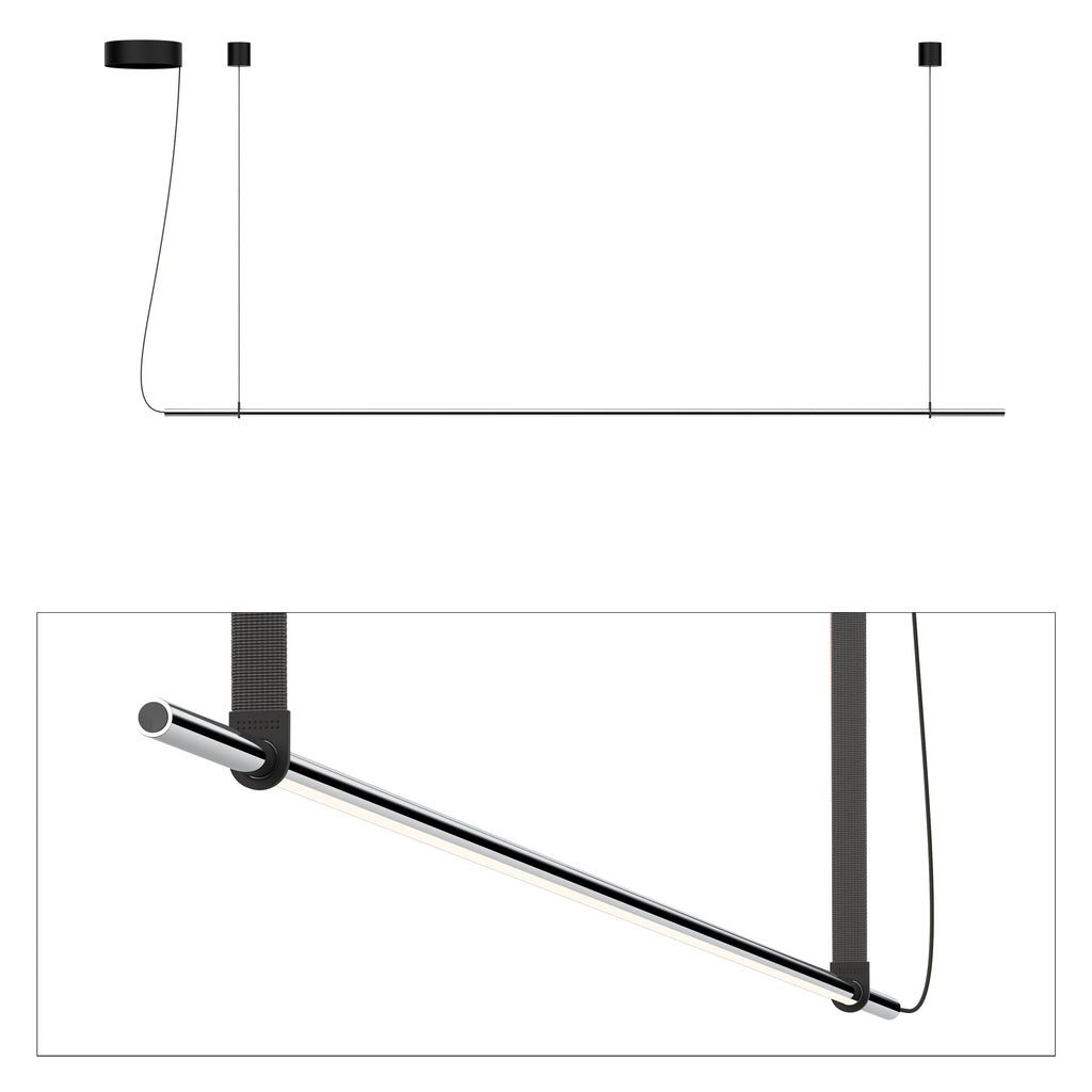 Pablo Designs T.O Pendant Burnt Orange