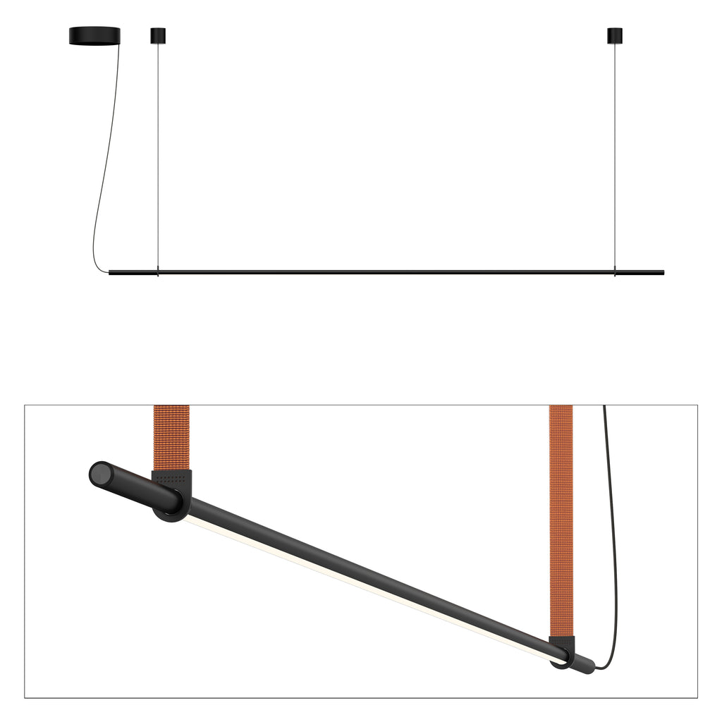 Pablo Designs T.O Pendant Burnt Orange