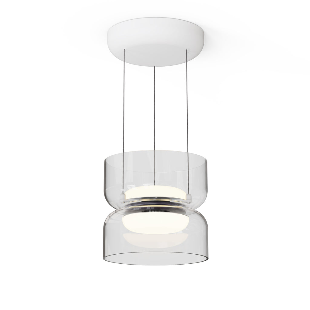 Pablo Designs Totem Mini Pendant Up/Down White