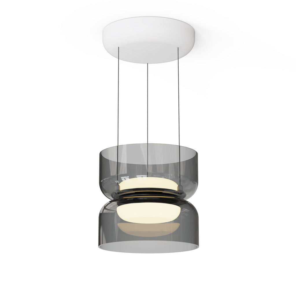 Pablo Designs Totem Mini Pendant Up/Down White