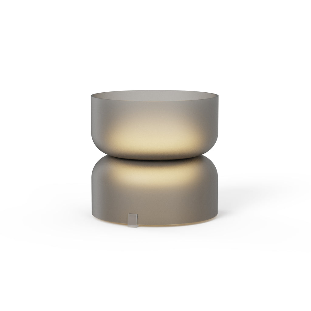 Pablo Designs Totem Table Mini Etched White