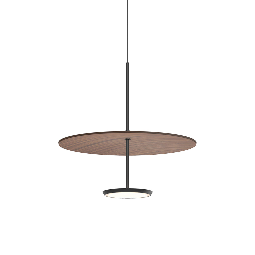 Pablo Designs Sky Dome Wood Polished Aluminum + White Oak