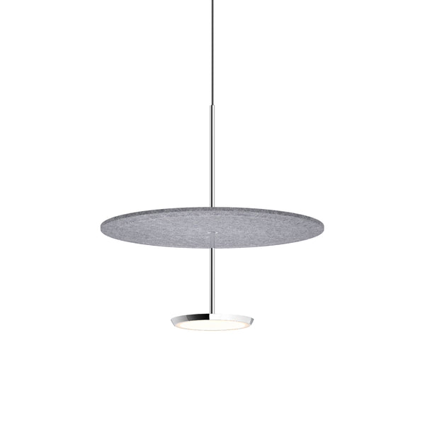 pablo designs Sky Sound Polished Aluminum + Stone Grey