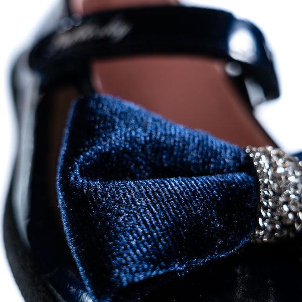 Pablosky Bailarinas De Niña Color Marino Con Cierre Adherente 361229