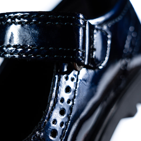 Pablosky Bailarinas De Niña Color Marino Con Cierre Adherente 360229