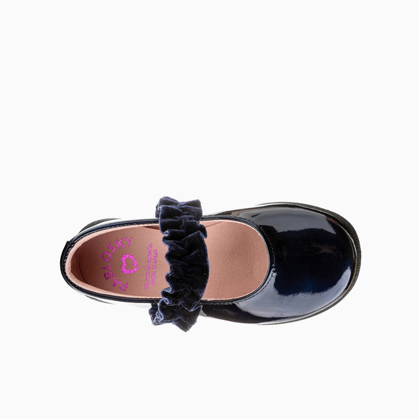 Pablosky Bailarinas De Niña Color Marino Con Elástico 361329