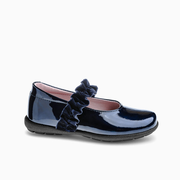 pablosky Bailarinas de Niña color Marino con Elástico 361329