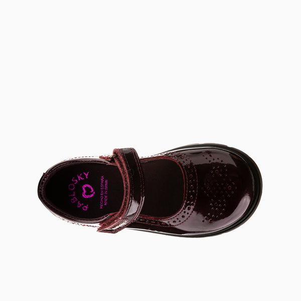 Pablosky Bailarinas De Niña Color Morado Con Cierre Adherente 360299