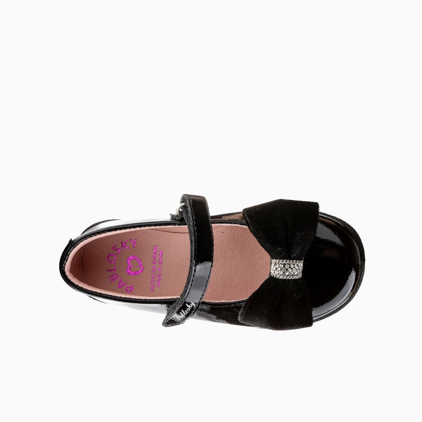 Pablosky Bailarinas De Niña Color Negro Con Cierre Adherente 361219