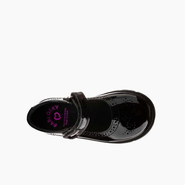 Pablosky Bailarinas De Niña Color Negro Con Cierre Adherente 360219