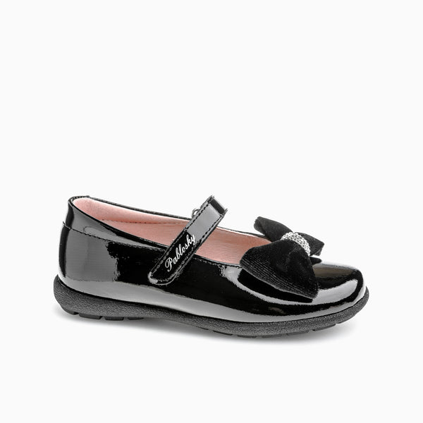 pablosky Bailarinas de Niña color Negro con Cierre adherente 361219