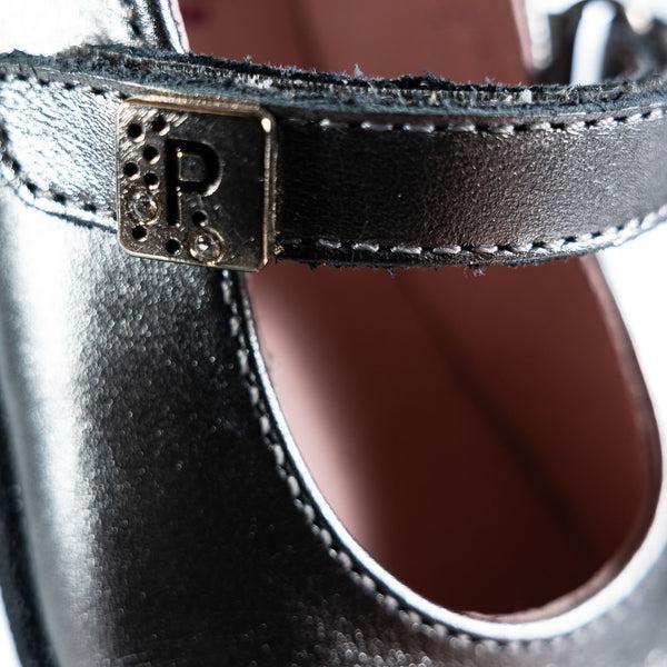 Pablosky Bailarinas De Niña Color Plata Con Cierre Adherente 361150