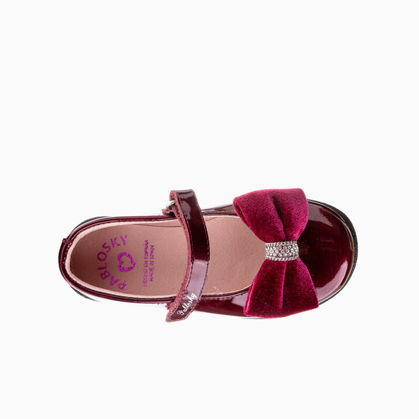 Pablosky Bailarinas De Niña Color Rojo Con Cierre Adherente 361269