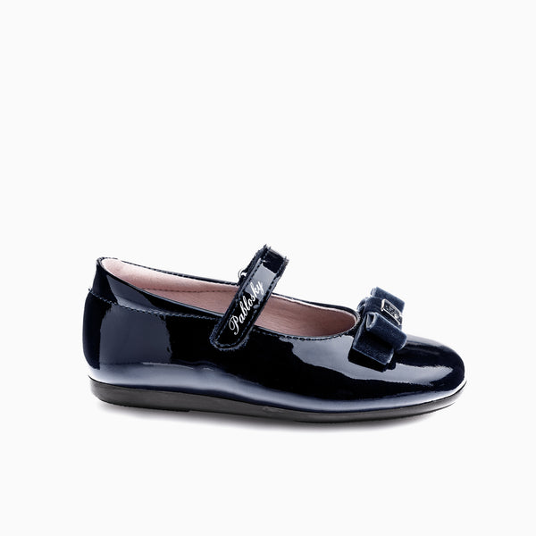 pablosky Bailarinas de Niña Pablosky color Azul de Piel con Cierre adherente 357129