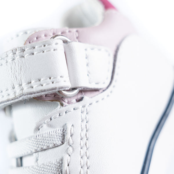 Pablosky Botas De Bebé Niña Color Blanco Con Cierre Adherente 983307