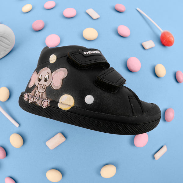 Pablosky Botas De Bebé Niña Color Marino Con Cierre Adherente 061225