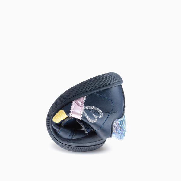 Pablosky Botas De Bebé Niña Pablosky Color Azul De Leader-tech Con Cierre Adherente 043925