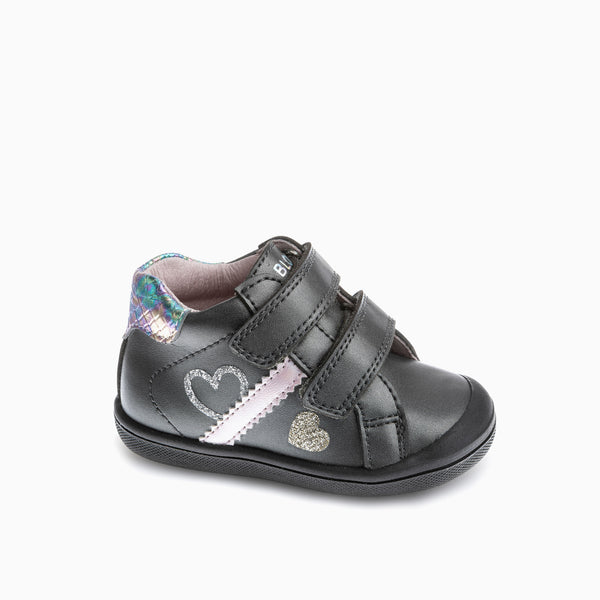 pablosky Botas de Bebé Niña Pablosky color Gris de Leader-tech con Cierre adherente 043955