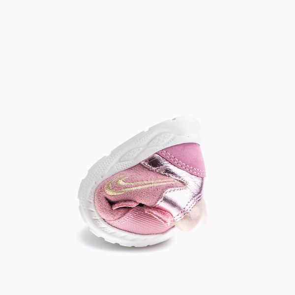 Pablosky Botas De Bebé Niña Pablosky Color Rosa De Piel Con Cierre Adherente 047878