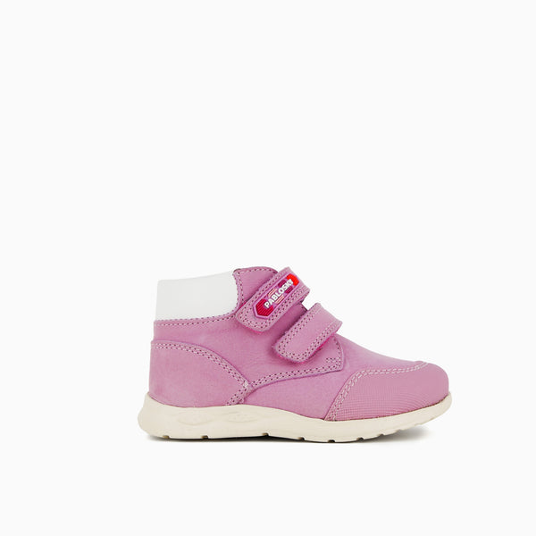 Pablosky Botas De Bebé Niña StepEasy 022870 De Piel Color Rosa