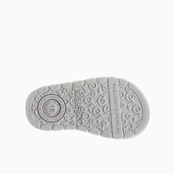 Pablosky Botas De Bebé Niño Pablosky Color Azul De Piel Con Cierre Adherente 045222