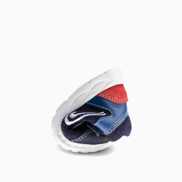 Pablosky Botas De Bebé Niño Pablosky Color Azul De Piel Con Cierre Adherente 047826