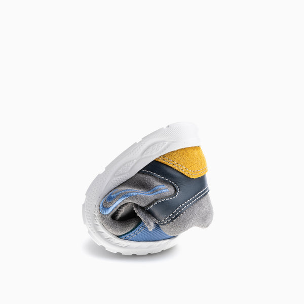 Pablosky Botas De Bebé Niño Pablosky Color Gris De Piel Con Cierre Adherente 047856