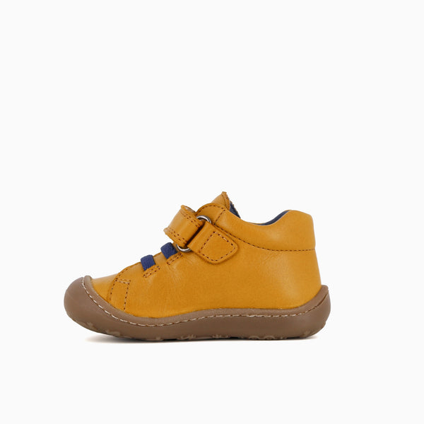 Pablosky Botas De Bebé Niño StepEasy 017980 De Piel Color Amarillo