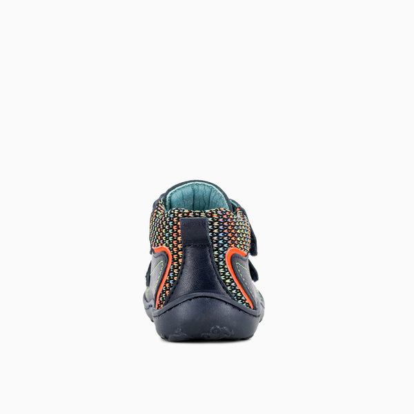 Pablosky Botas De Bebé Niño StepEasy 018120 De Piel Color Azul Marino