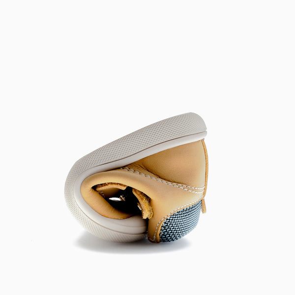 Pablosky Botas De Bebé Unisex Color Amarillo Con Cierre Adherente 061187