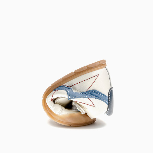 Pablosky Botas De Bebé Unisex Color Blanco Con Cierre Adherente 059630