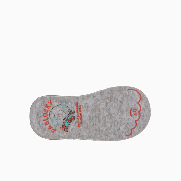 Pablosky Botas De Bebé Unisex Color Marino Con Cierre Adherente 059424