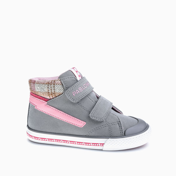 pablosky Botas de Niña color Gris con Cierre adherente 983650