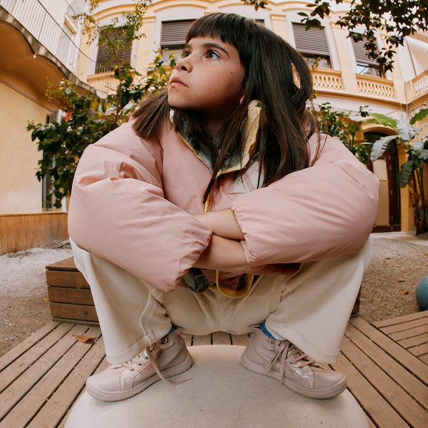 Pablosky Botas De Niña Color Rosa Con Cordones Y Cremallera 445575