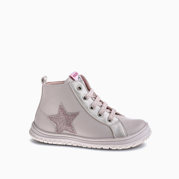 pablosky Botas de Niña color Rosa con Cordones y cremallera 445575