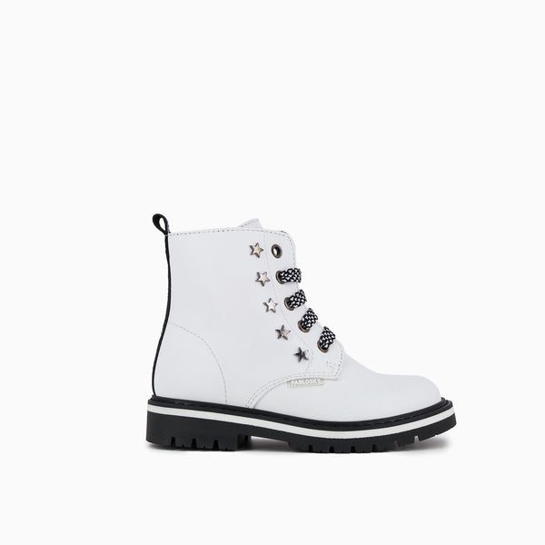 Pablosky Botas De Niña Pablosky 414205 Con Cremallera Color Blanco