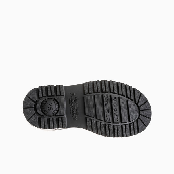 Pablosky Botas De Niña Pablosky Color Azul De Leader-tech Con Cordones Y Cremallera 434525