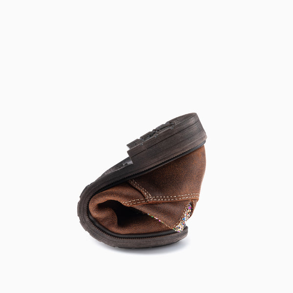 Pablosky Botas De Niña Pablosky Color Marrón De Piel Con Cremallera 435297