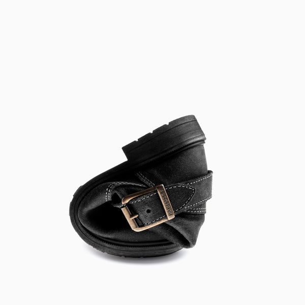 Pablosky Botas De Niña Pablosky Color Negro De Piel Con Cremallera 435518